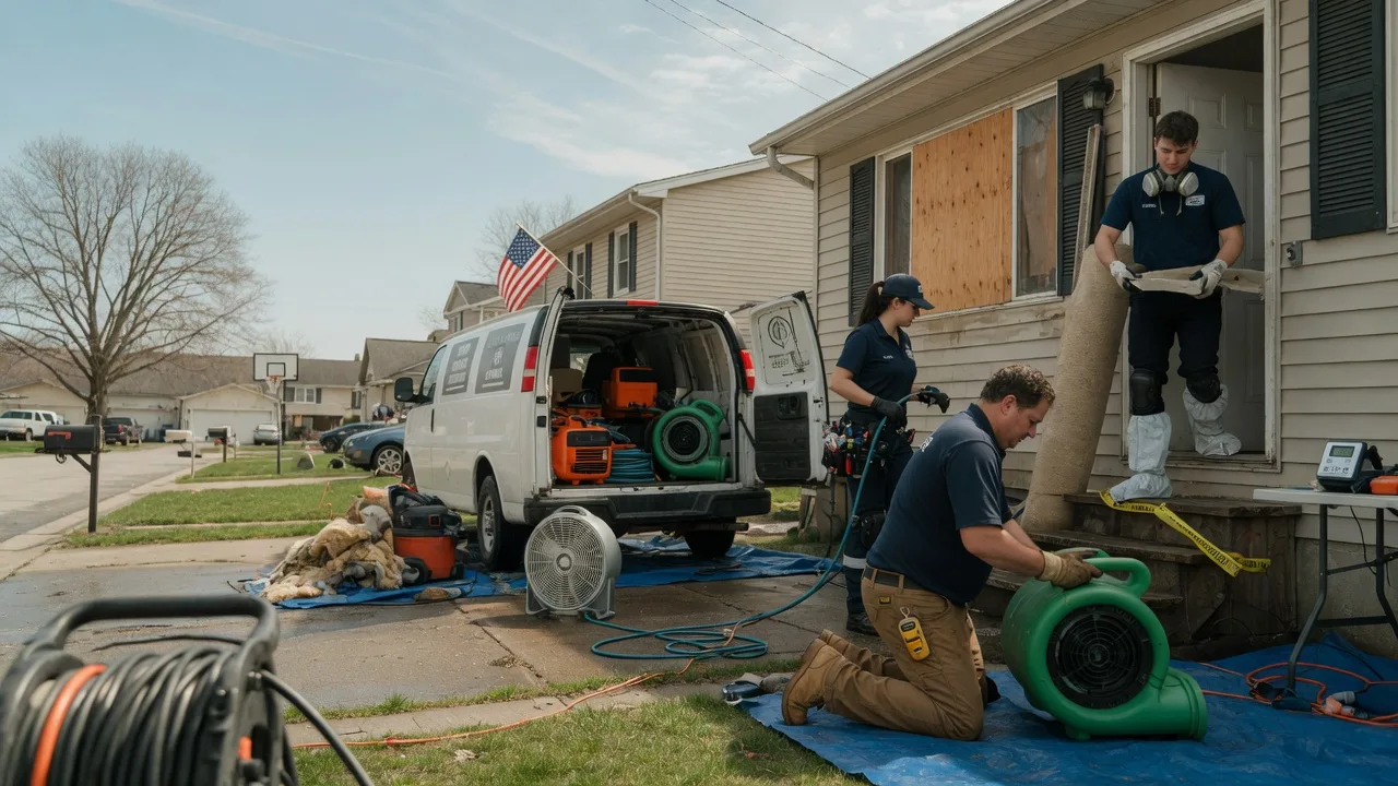 Water Damage Restoration in Blissfield, MI near me